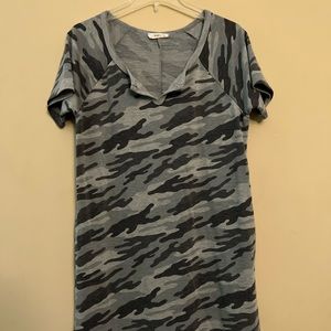 Camo T-shirt Dress